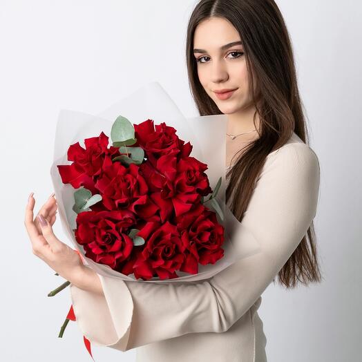 WOW Bouquet of 7 French roses