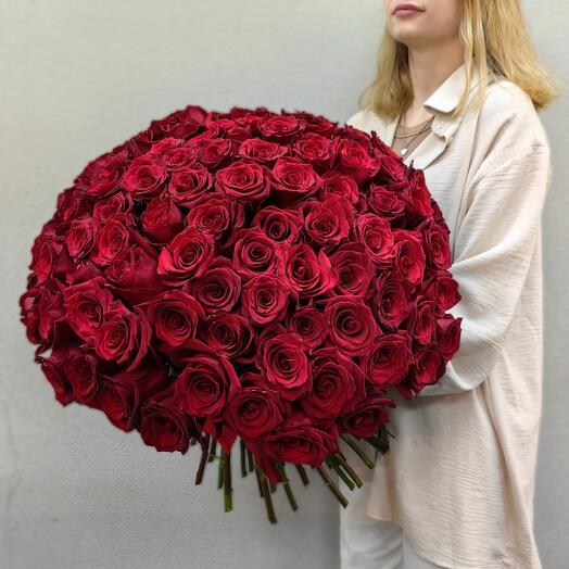 Букет из 101 красной розы (код 12)