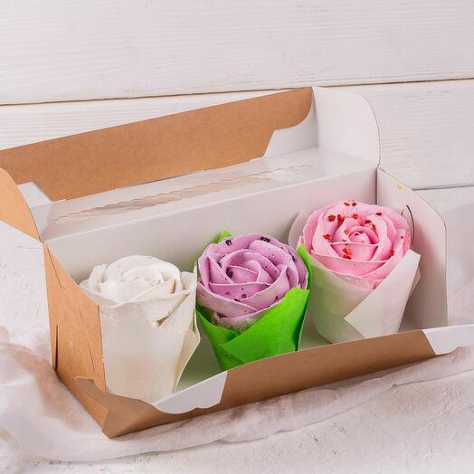 Box of "3 roses"