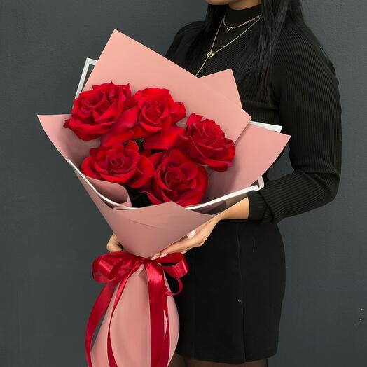 Rosas francesas rojas