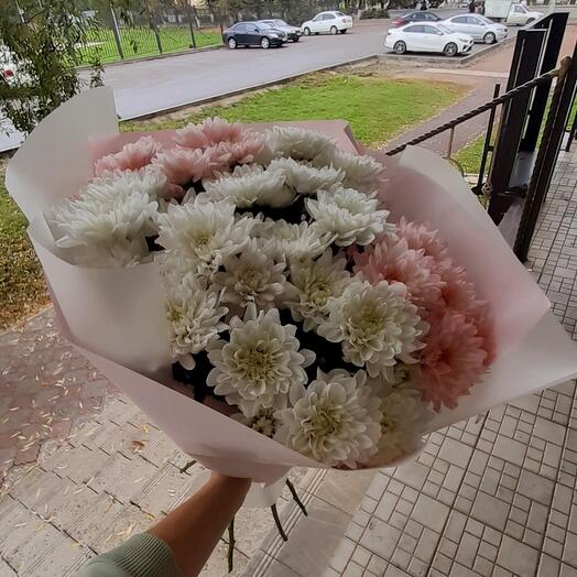 Букет из хризантем