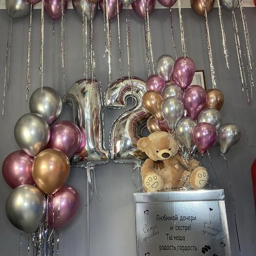 Шары дочке, внучке