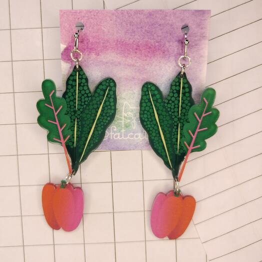 Минђуше "Паприка"