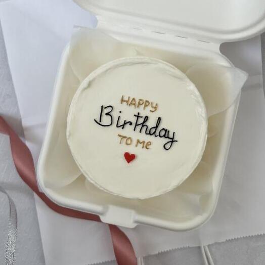 Бенто торт «Heppy birthday to my