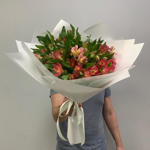 Bouquet of alstroemeria