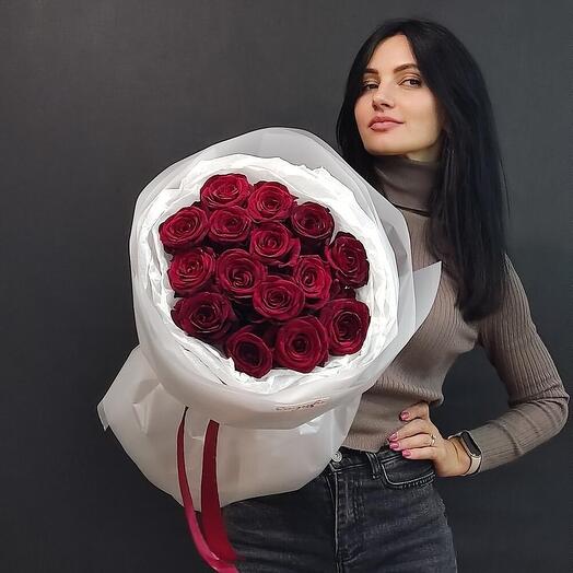 🔥🔥Роза красная 🔥 Букет 15 штук