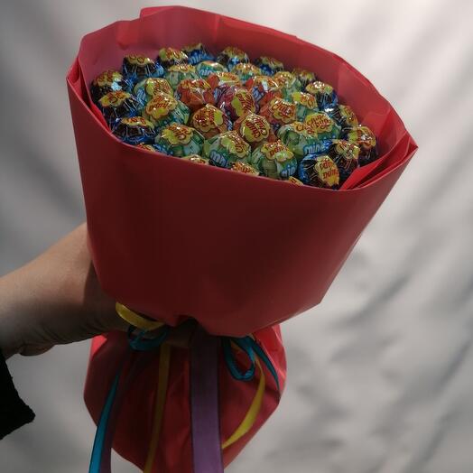 Букет из чупсов