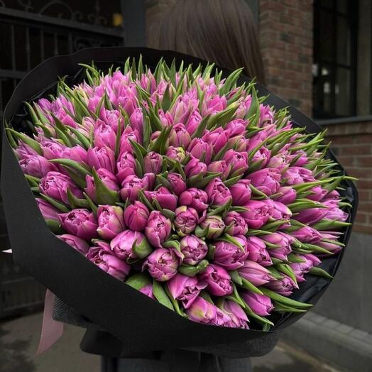 Тюльпаны пионовидные