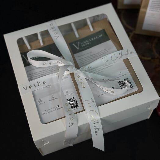 Фирменный набор  купажированных чаев «VETKA TEA COLLECTION» бел. уп 2