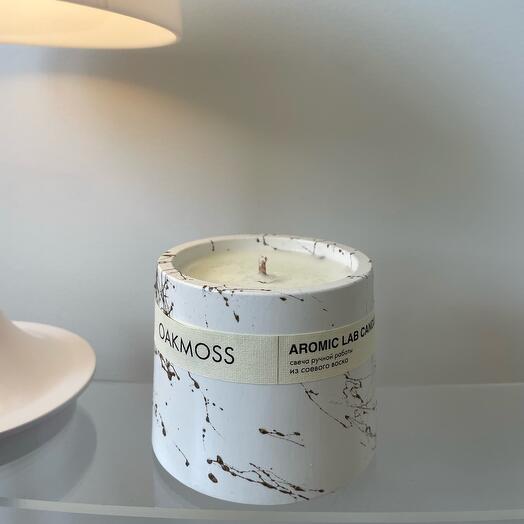 СВЕЧА GIPS «OAKMOSS» золото