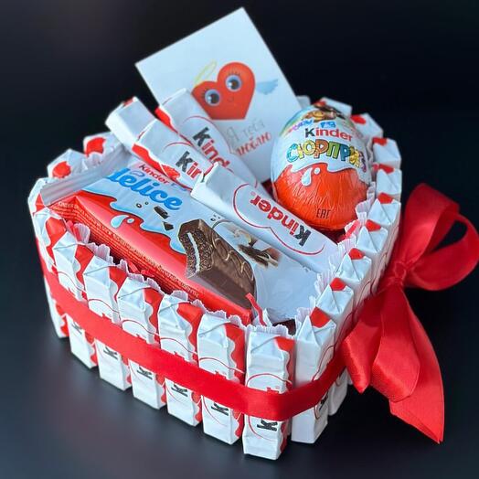 Киндер сюрприз сердце на 14 февраля 0.2