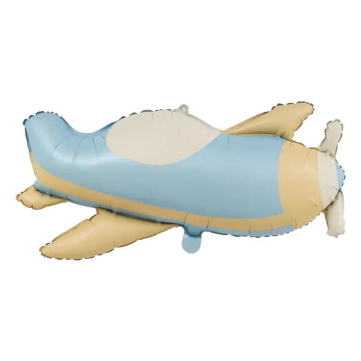 Воздушный шар гелий самолет пастель. Foil helium balloon Airplane pastel
