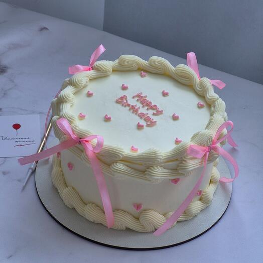 Торт Ламбет розовый