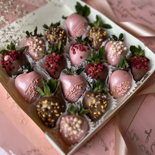 Клубника в шоколаде из 16 шт