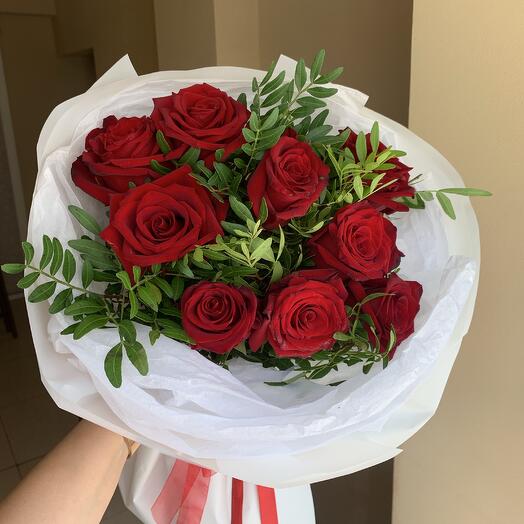 Аллые розы