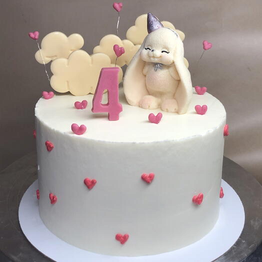 Торт «Розовая нежность»