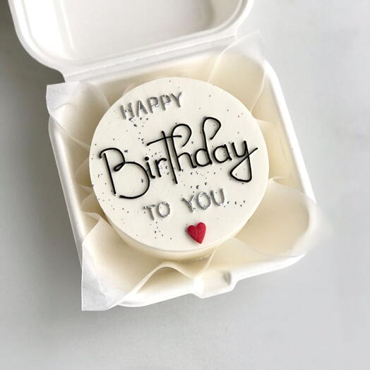 Бенто торт Happy birthday to you