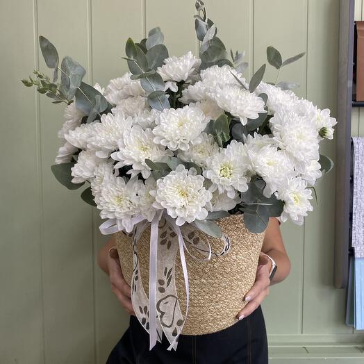 Цветы в коробке