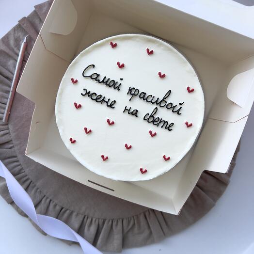 Бенто торт (650гр) для жены