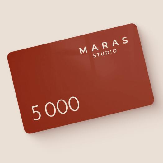 Электронный сертификат на массаж 5000