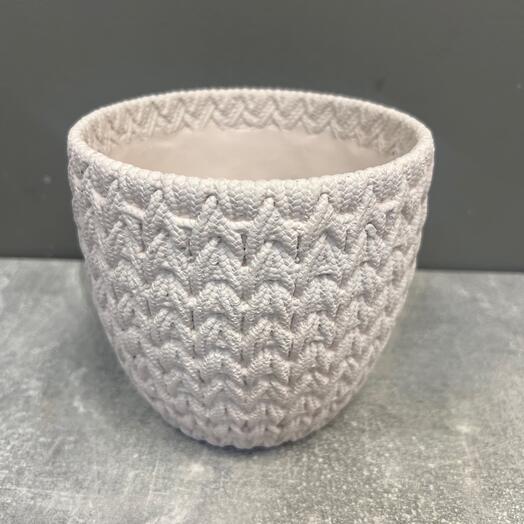 Ккрамическое кашпо 13,5*12,5