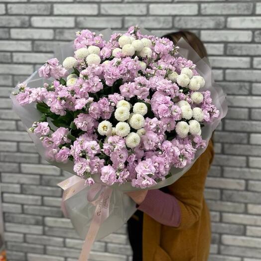Букет Кустовая Маттиола 🥰