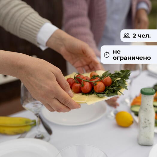 Зеленые луга. Ужин в фермерском ресторане
