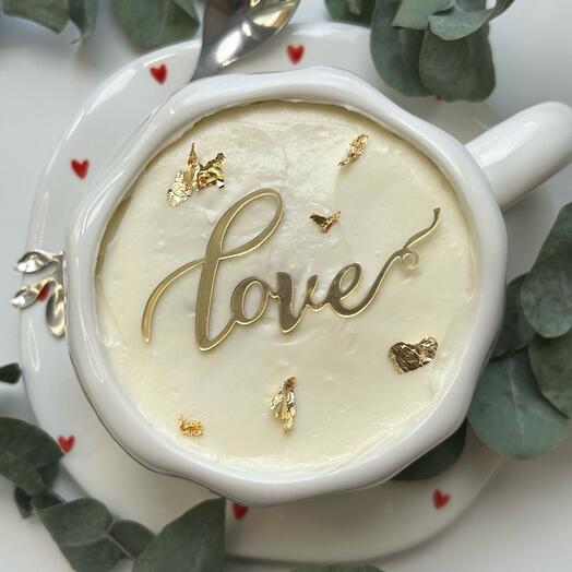 Торт в кружке