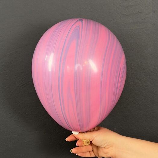 Шар Агат Pink Violet