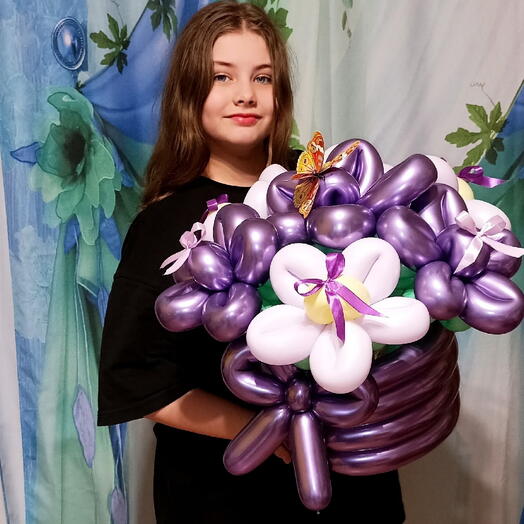 Букет из воздушных шариков 🎈