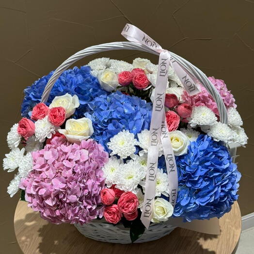 Корзина из цветов