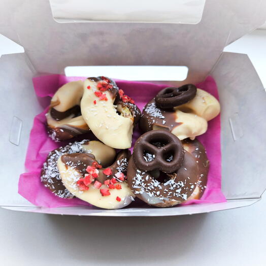 НОВИНКА! Вяленные яблоки в бельгийском шоколаде