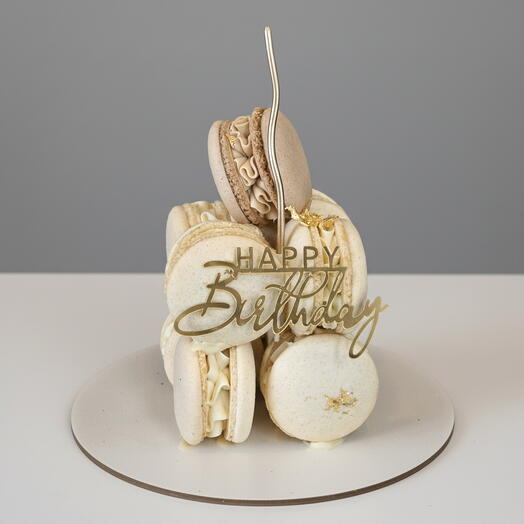 Macaron Tower Cake