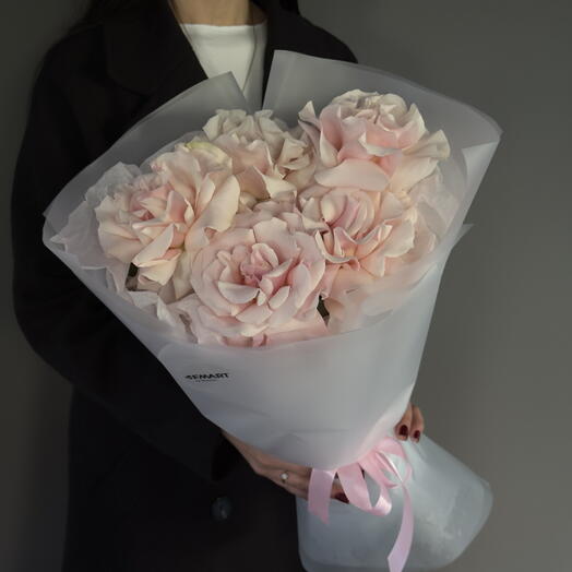 Французские розы Пинк мондиаль букет