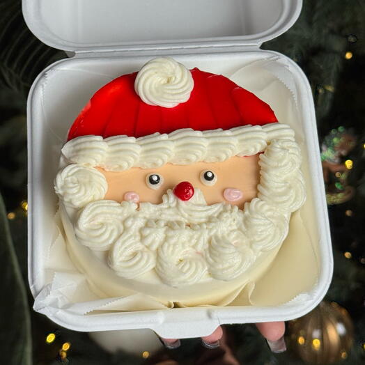 Бенто торт «Дед Мороз»
