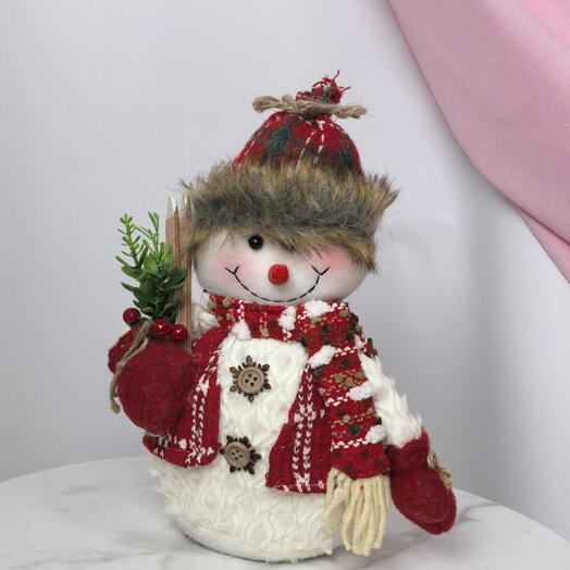 Фигурка мягкая Снеговик