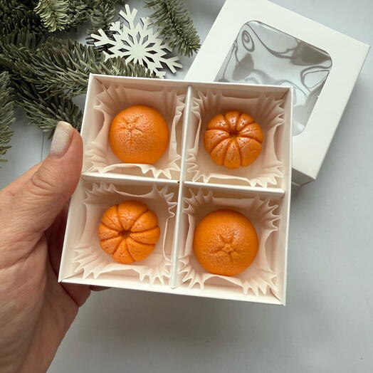 Шоколадные мандарины 🍊 к новому году