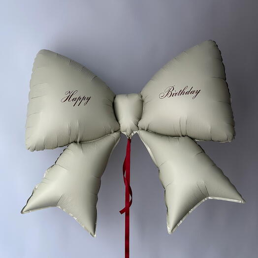 Бантик с надписью