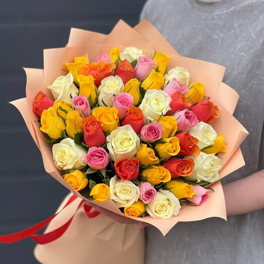 Букет роз Кения (25шт)