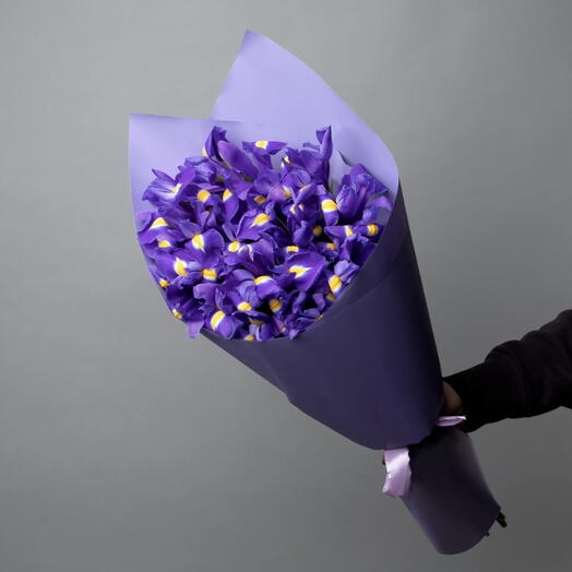 Букет из 25 ирисов