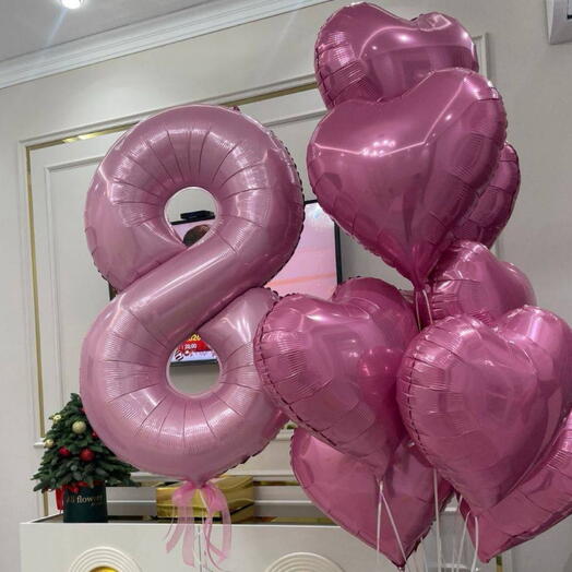 Сет шаров 8 лет
