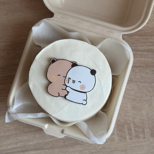 Бенто на 14 февраля с медведем