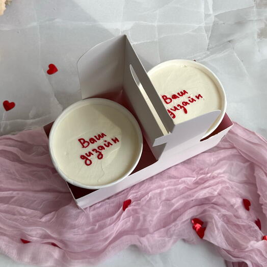 Торт в стакане cake to go по 350 мл Ваш дизайн