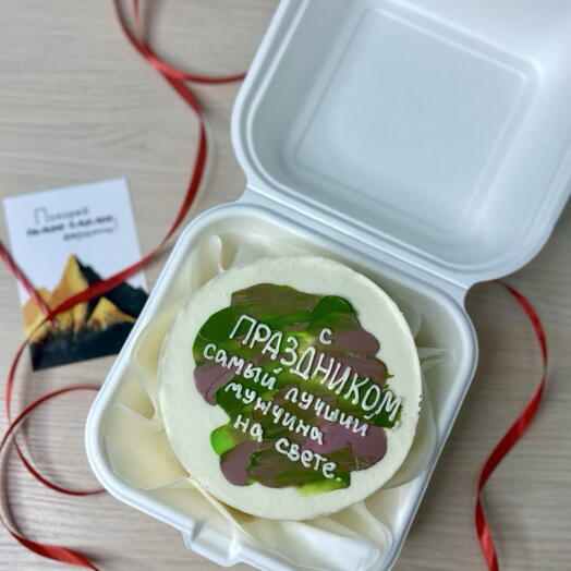Макси-бенто торт С 23 февраля