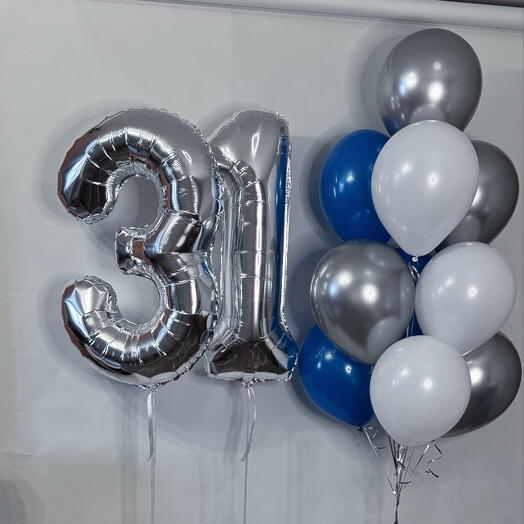 Цифры шары 31