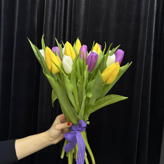 Тюльпаны микс 21шт