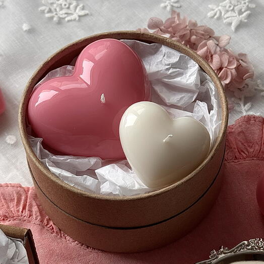 Свечи сердечки