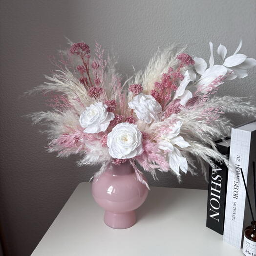 Букет с белыми пионами 🤍🌸