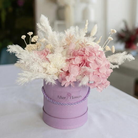 Pink Whisper — Preserved Flower Box