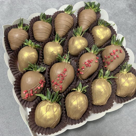 Клубника в шоколаде 16 шт